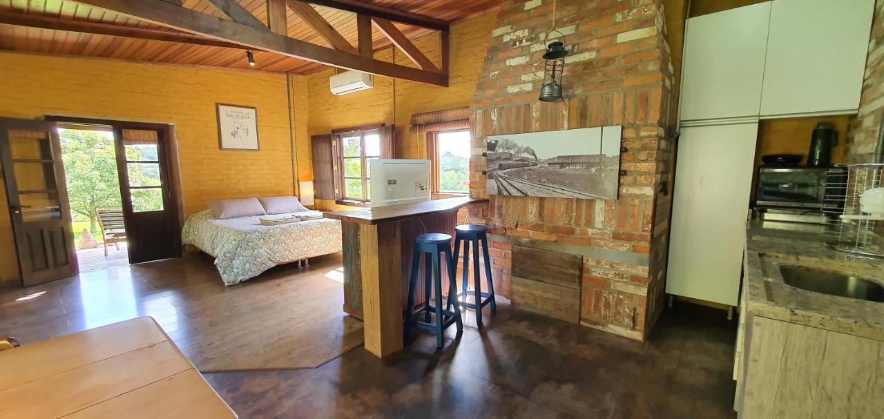 Loft No Campo Proximo Ao Vale Dos Vinhedos Villa Garibaldi Eksteriør bilde